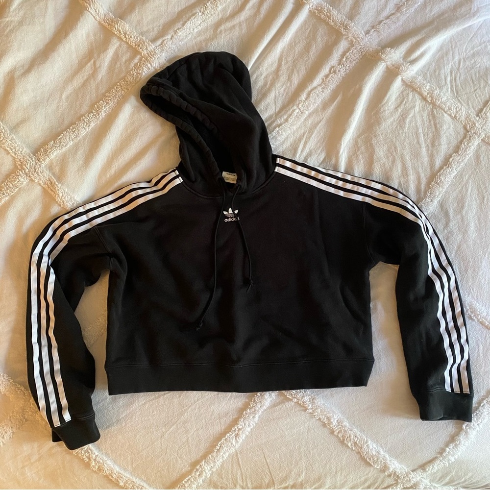 adidas cropped sweatshirt